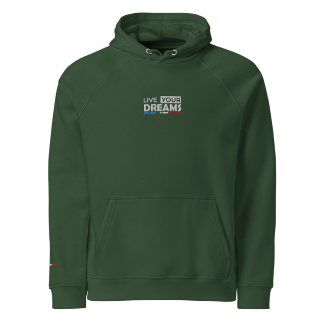 Sweat à Capuche BIO Brodé - DREAMS