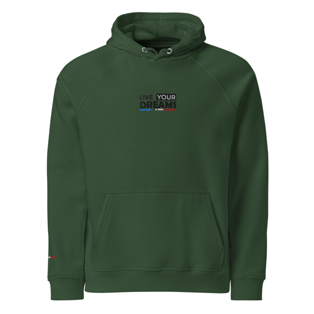 Sweat à Capuche BIO Brodé - DREAMS