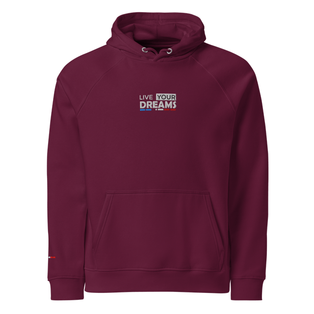 Sweat à Capuche BIO Brodé - DREAMS