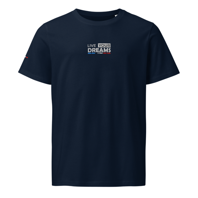 T-Shirt 100% coton BIO Brodé - DREAMS