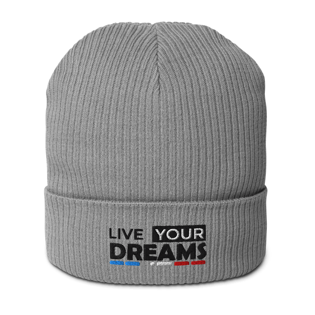 Bonnet Tricoté BIO Brodé - DREAMS