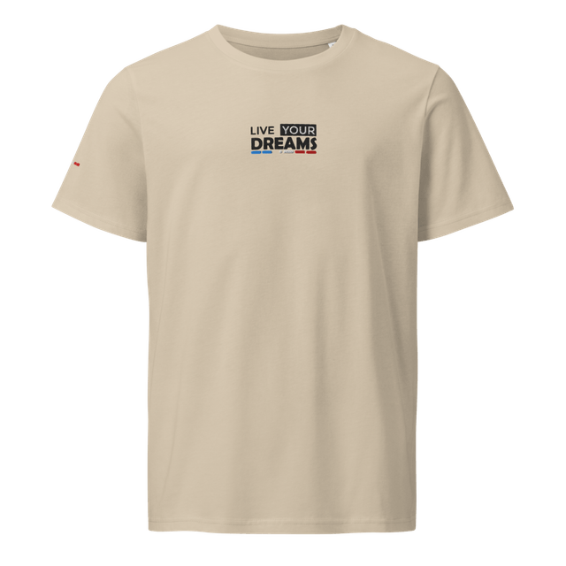 T-Shirt 100% coton BIO Brodé - DREAMS